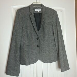 NWOT tweed jacket by Calvin Klein